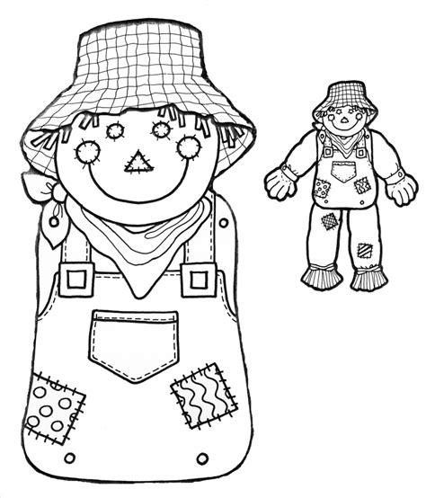 Printable Scarecrow Pattern